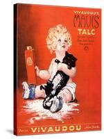 Mavis Talc Cats Talcum Powder, USA, 1920-null-Stretched Canvas