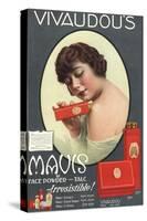 Mavis Talcum Powder Vivaudou's, USA, 1910-null-Stretched Canvas