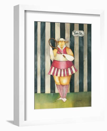 Mavis, Tennis Mavin-Jennifer Garant-Framed Giclee Print