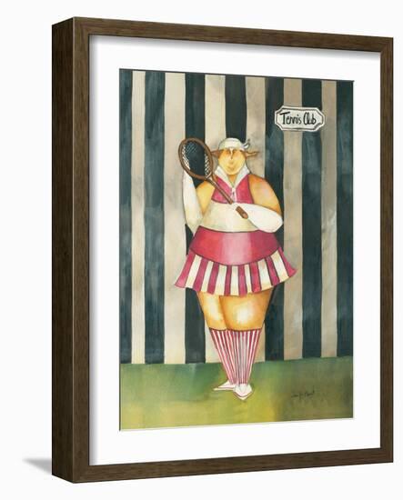 Mavis, Tennis Mavin-Jennifer Garant-Framed Giclee Print