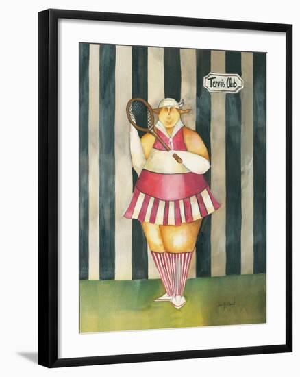 Mavis, Tennis Mavin-Jennifer Garant-Framed Giclee Print