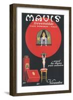 Mavis Vivaudou's, Talcum Powder Skin Care Make-Up Makeup Skincare, USA, 1910-null-Framed Giclee Print