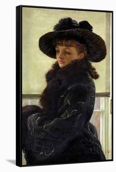 Mavourneen, Portrait of Kathleen Newton, 1877-Sir Lawrence Alma-Tadema-Framed Stretched Canvas