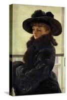 Mavourneen, Portrait of Kathleen Newton, 1877-James Jacques Joseph Tissot-Stretched Canvas