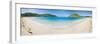 Mawun Beach, South Lombok, a Panorama Showing the Whole Half Moon Bay, Indonesia, Southeast Asia-Matthew Williams-Ellis-Framed Photographic Print