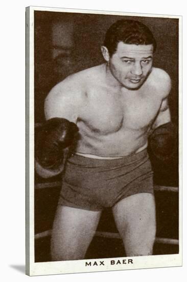 Max Baer, American Boxer, 1938-null-Stretched Canvas