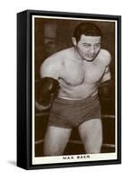 Max Baer, American Boxer, 1938-null-Framed Stretched Canvas