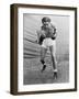 Max Baer, Former World Heavyweight Champion at His Training Camp in Speculator, Ny-null-Framed Photo