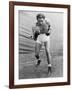 Max Baer, Former World Heavyweight Champion at His Training Camp in Speculator, Ny-null-Framed Photo