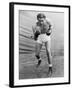 Max Baer, Former World Heavyweight Champion at His Training Camp in Speculator, Ny-null-Framed Photo