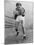 Max Baer, Former World Heavyweight Champion at His Training Camp in Speculator, Ny-null-Mounted Photo