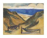 Beach Scene-Max Beckmann-Premium Giclee Print