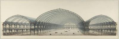 Perspective View of the Palais De L'Industrie, 1854-Max Berthelin-Giclee Print