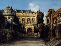 Town of Antwerpen, Set Design-Max Bruckner-Giclee Print