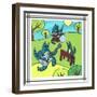 Max Cat Band 1-Denny Driver-Framed Giclee Print