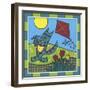 Max Cat Kite 1-Denny Driver-Framed Giclee Print