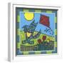 Max Cat Kite 1-Denny Driver-Framed Giclee Print