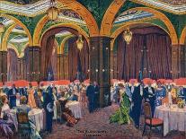 The Foyer at the Savoy Restaurant, London, 1905-Max Cowper-Framed Stretched Canvas