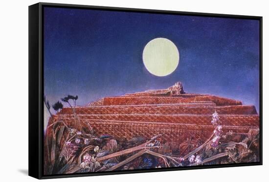 Max Ernst: The Whole City-Max Ernst-Framed Stretched Canvas