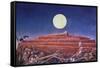 Max Ernst: The Whole City-Max Ernst-Framed Stretched Canvas