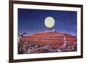 Max Ernst: The Whole City-Max Ernst-Framed Giclee Print