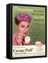 Max Factor, Creme Puff Foundation Powder Make-Up, UK, 1950-null-Framed Stretched Canvas