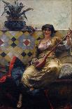 Serenade Au Harem  (Serenade in the Harem) Peinture De Ferdinand Max Bredt (1860-1921) - Oil on Ca-Max Ferdinand Bredt-Giclee Print