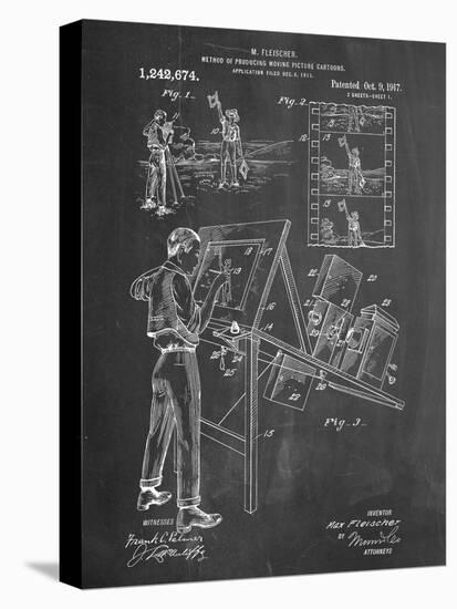 Max Fleischer Patent-null-Stretched Canvas