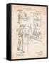 Max Fleischer Patent-Cole Borders-Framed Stretched Canvas