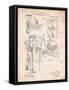 Max Fleischer Patent-Cole Borders-Framed Stretched Canvas