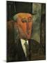 Max Jacob, writer and art critic (1916).-Amedeo Modigliani-Mounted Giclee Print