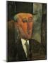 Max Jacob, writer and art critic (1916).-Amedeo Modigliani-Mounted Giclee Print