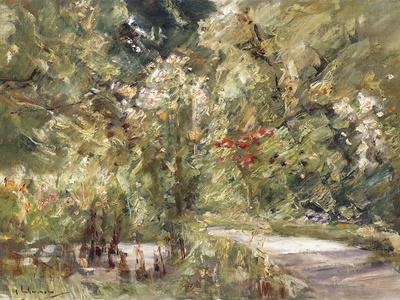 Max Liebermann、WANNSEEGARTEN、海外版超希少レゾネ Get Paintings Reproductions The Terrace in the Wannsee
