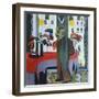 Max Liebermann in His Studio; Max Liebermann in Seinem Atelier, 1926-Ernst Ludwig Kirchner-Framed Giclee Print