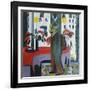 Max Liebermann in his Studio-Ernst Ludwig Kirchner-Framed Giclee Print