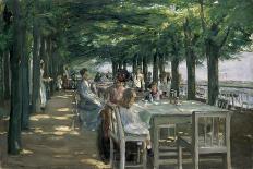 The Terrace at the Restaurant Jacob in Nienstedten on the Elbe, 1902-Max Liebermann-Giclee Print