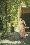 On the Terrace-Max Nonnenbruch-Stretched Canvas