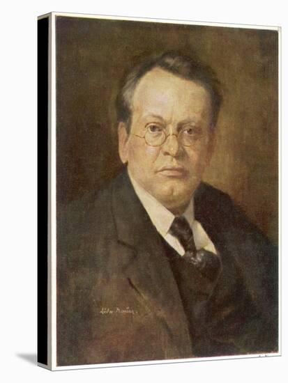 Max Reger German Composer-Ludwig Nauer-Stretched Canvas