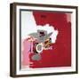 Max Roach-Jean-Michel Basquiat-Framed Premium Giclee Print