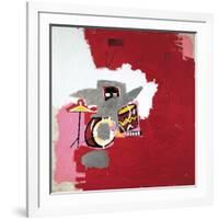 Max Roach-Jean-Michel Basquiat-Framed Art Print