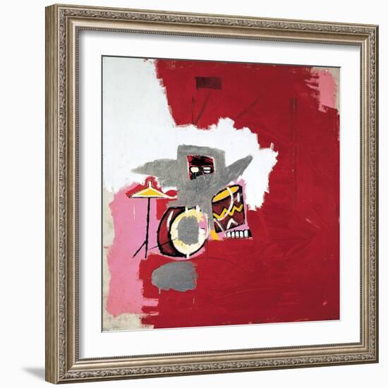 Max Roach-Jean-Michel Basquiat-Framed Art Print