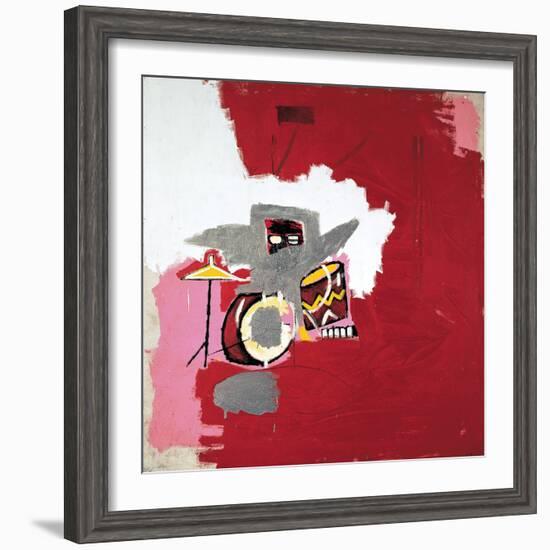 Max Roach-Jean-Michel Basquiat-Framed Art Print