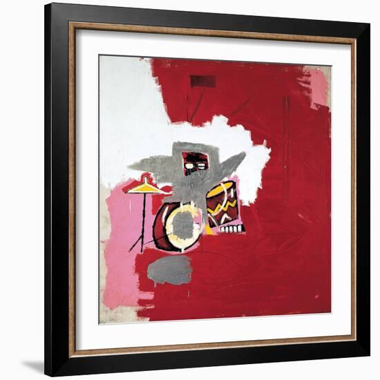 Max Roach-Jean-Michel Basquiat-Framed Art Print