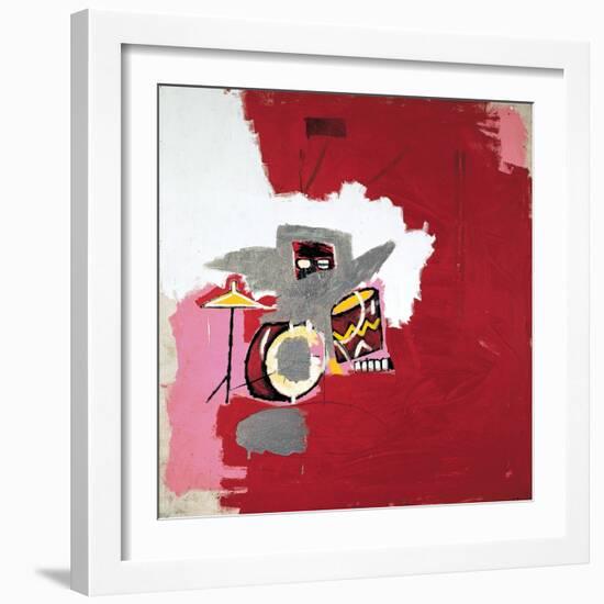 Max Roach-Jean-Michel Basquiat-Framed Art Print