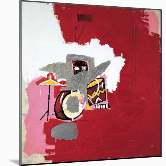 Max Roach-Jean-Michel Basquiat-Mounted Art Print