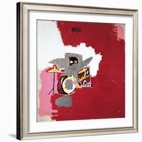 Max Roach-Jean-Michel Basquiat-Framed Art Print