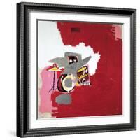 Max Roach-Jean-Michel Basquiat-Framed Art Print