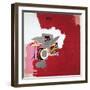 Max Roach-Jean-Michel Basquiat-Framed Giclee Print