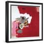 Max Roach-Jean-Michel Basquiat-Framed Giclee Print