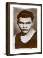 Max Schmeling, German Boxer, 1938-null-Framed Giclee Print